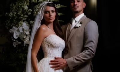 Gabriel Medina anuncia gravidez de Isabella Arantes no altar saiba
