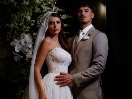 Gabriel Medina anuncia gravidez de Isabella Arantes no altar saiba