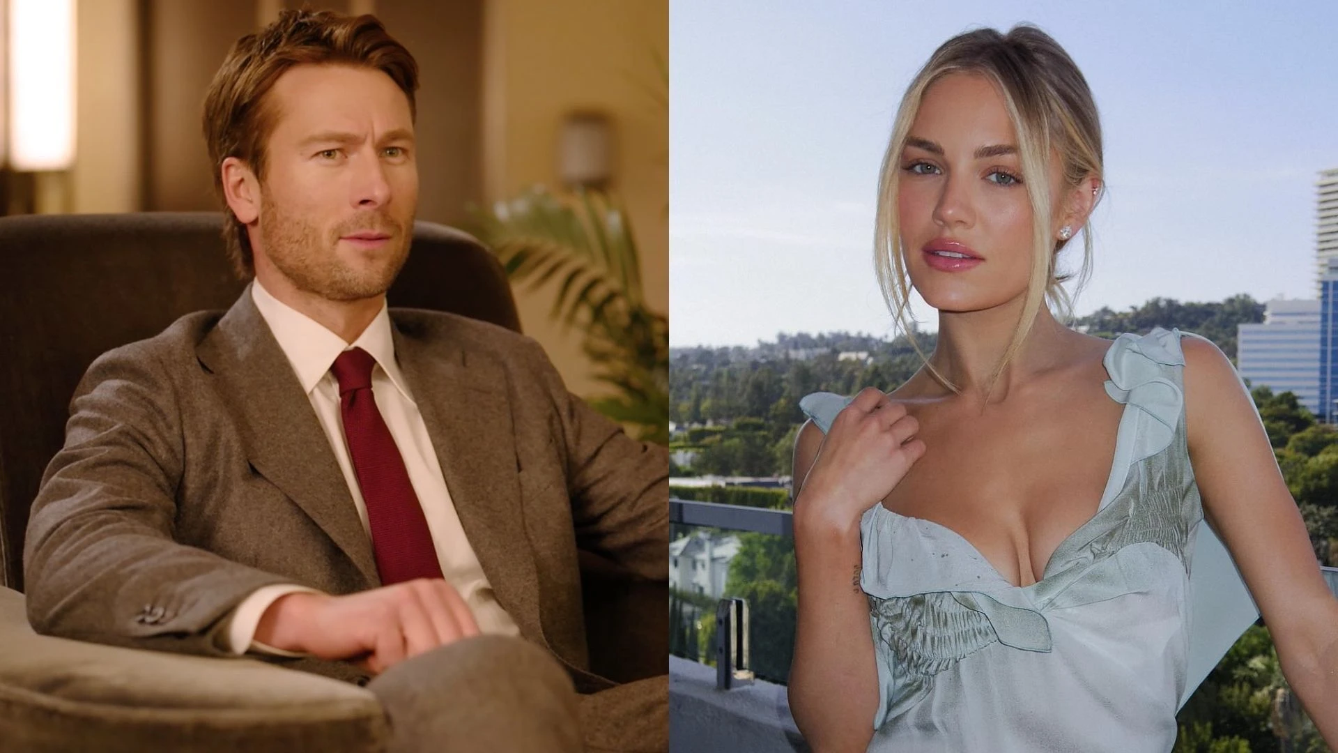 Glen Powell e Michelle Randolph assumem romance em fotos.webp