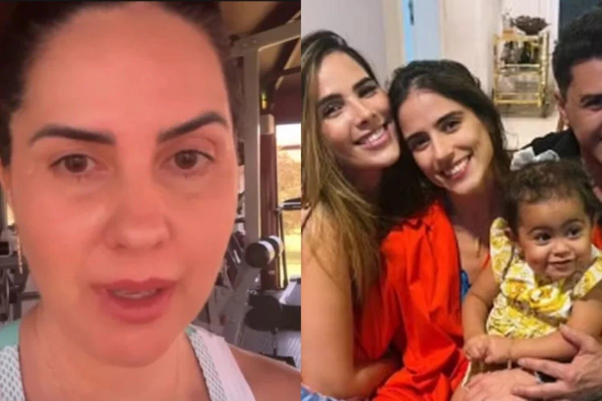 Graciele Lacerda revela como filha se relaciona com as irmas