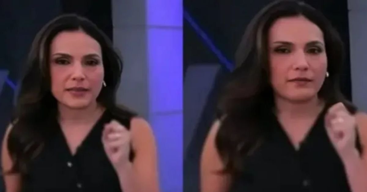 Jornalista Marcia Dantas chora e abandona programa ao vivo