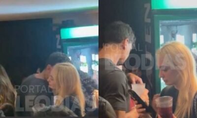 Julio Cocielo e flagrado em clima de romance com a