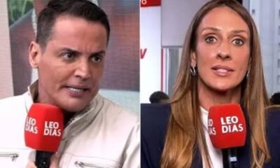 Leo Dias quebra silencio apos bate boca ao vivo com reporter