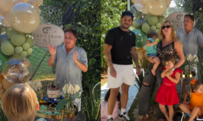 Leonardo celebra 63 anos em festa intimista com tema de