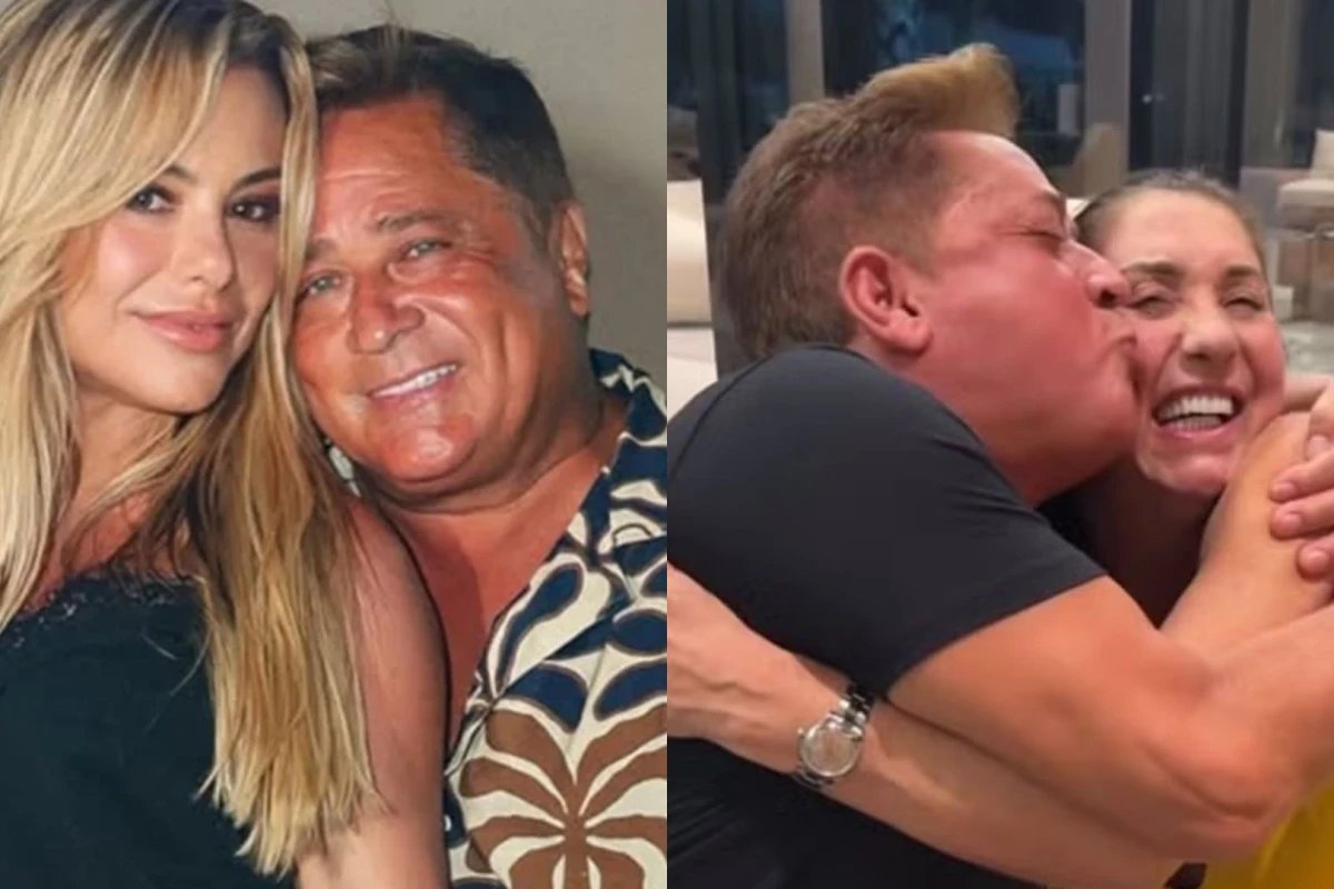 Leonardo e Margareth Serrao curtem noite de bebidas e Poliana