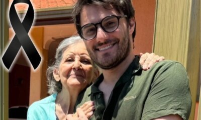 Luto Primo de William Bonner lamenta morte da avo e