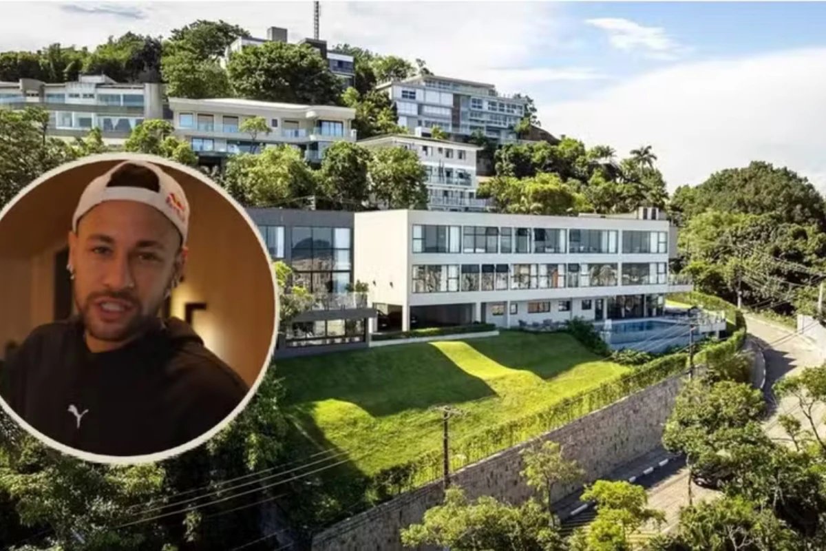Mansao de R 50 milhoes de Neymar encanta e revela