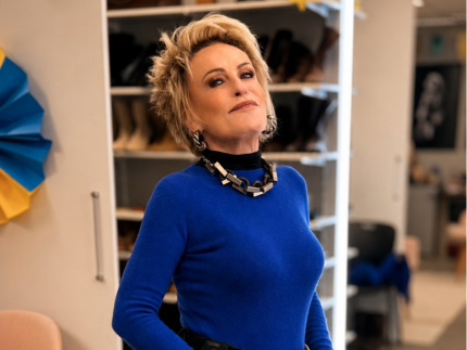 Marca registrada Ana Maria Braga volta a ter cabelos curtos