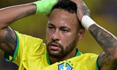 Mare de azar de Neymar Jr cruza o oceano e