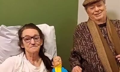 Marquito recebe Raul Gil em clinica de reabilitacao e se