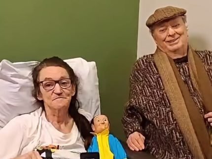 Marquito recebe Raul Gil em clinica de reabilitacao e se