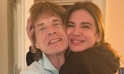 Mick Jagger vai a estadio na Copa e Inglaterra e