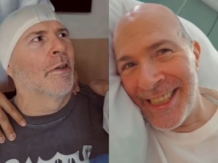 Mingau emociona fas e mostra evolucao em fisioterapia 3 anos