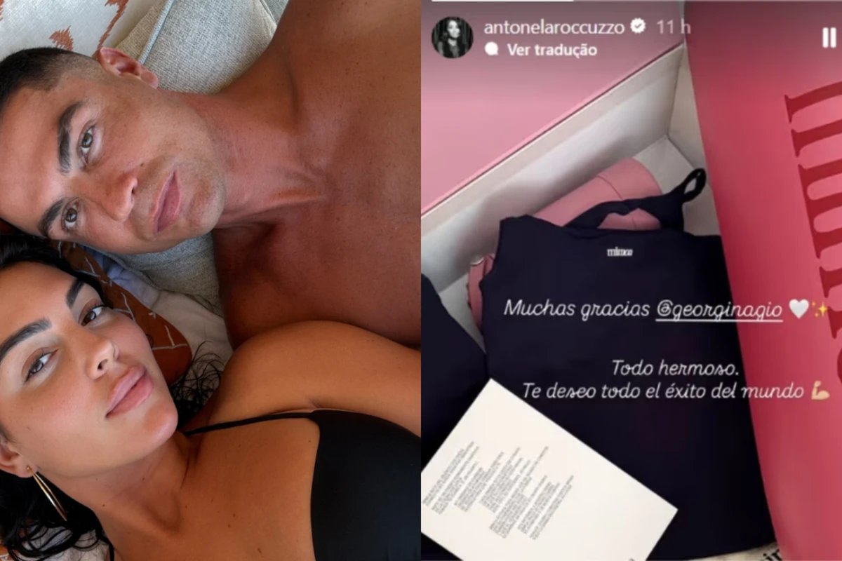 Mulheres de craques esposa de Messi revela presente marcante recebido