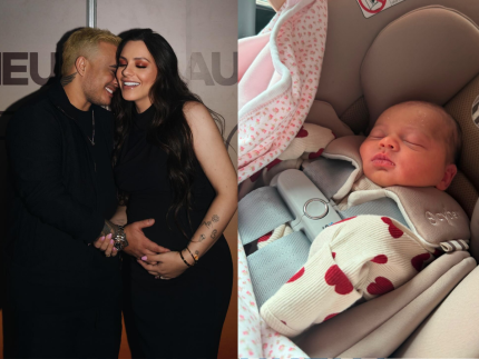 Nasce Aurora quarta filha de Kauan da dupla com Matheus