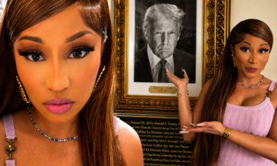 Nicki Minaj almoca com Donald Trump e e apresentada como