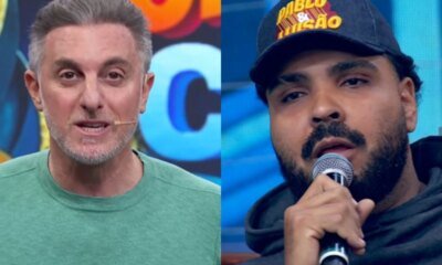 Paulo Vieira se revolta ao vivo no Domingao apos eliminacao
