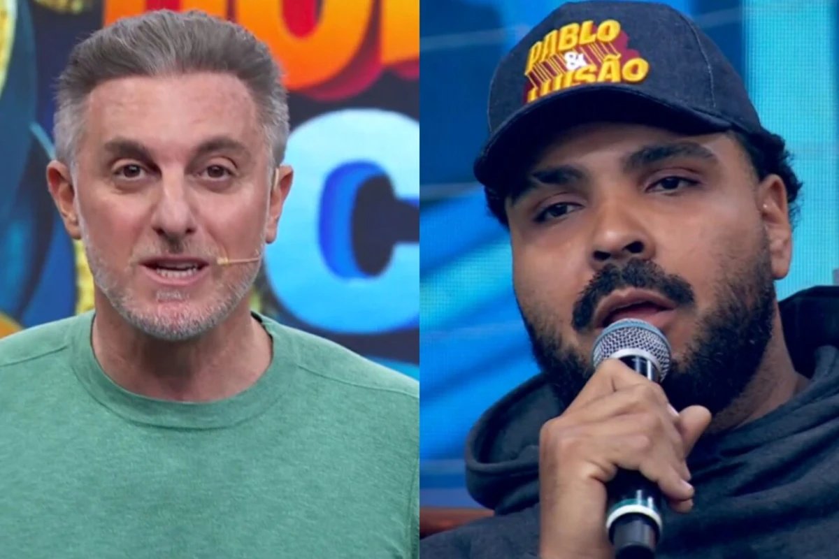 Paulo Vieira se revolta ao vivo no Domingao apos eliminacao