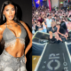 Pocah e bailarinas caem apos estrutura de palco desabar durante