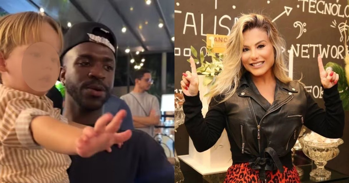 Poliana Rocha chama a atencao apos video de Vini Jr