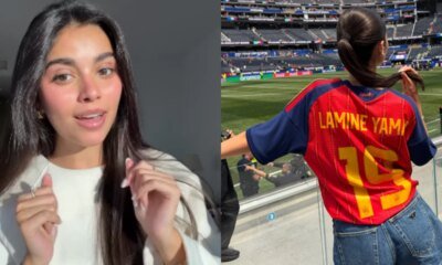 Quem e Ines Garcia Namorada de Lamine Yamal chama atencao