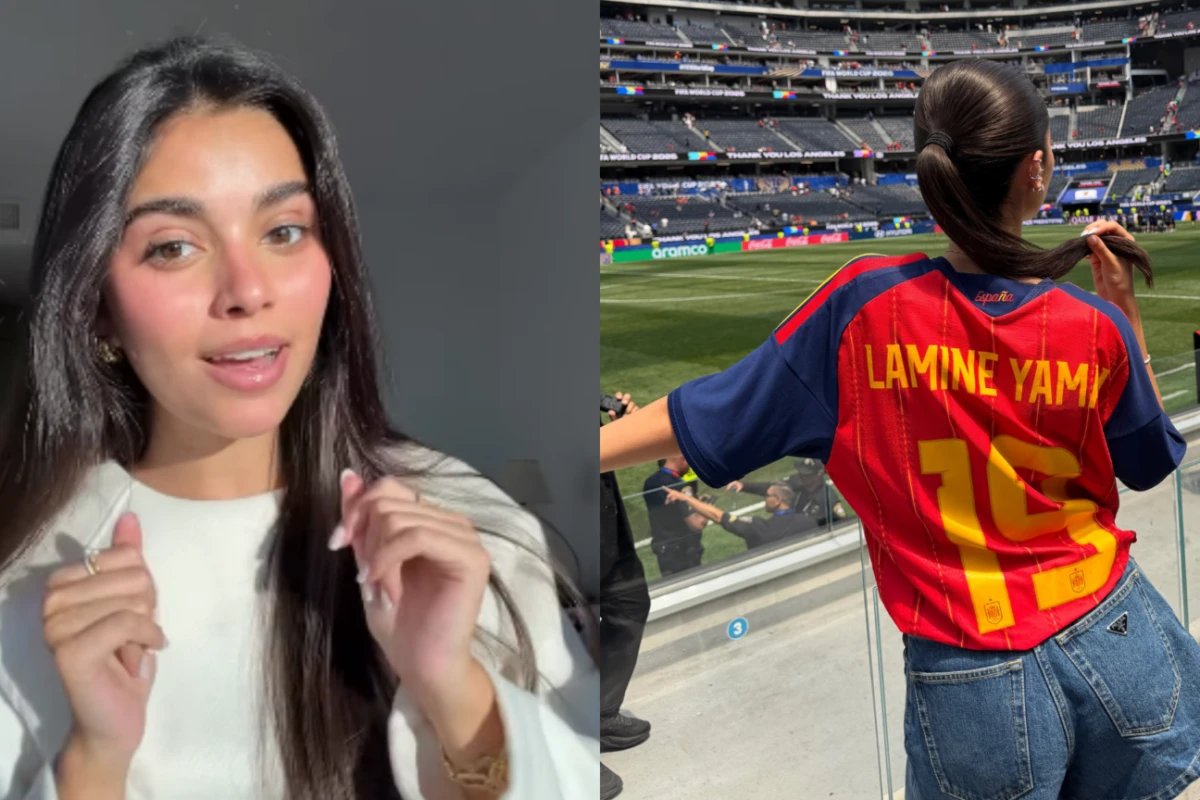 Quem e Ines Garcia Namorada de Lamine Yamal chama atencao