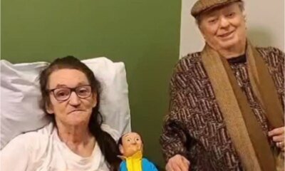 Raul Gil visita Marquito e humorista desabafa ‘Nao so na