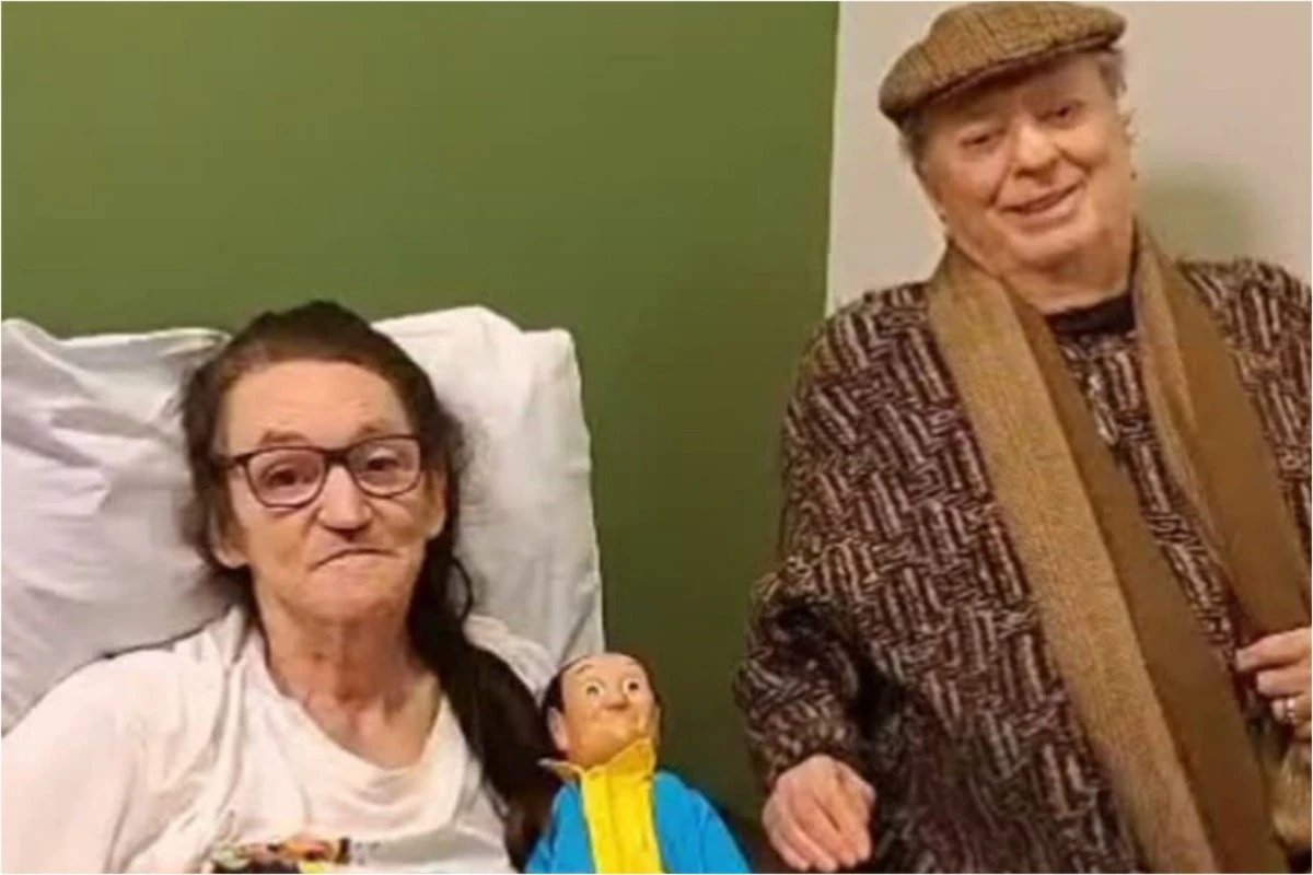 Raul Gil visita Marquito e humorista desabafa ‘Nao so na