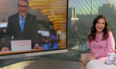 Sabina Simonato debocha de colega ao vivo apos deslize imperdivel