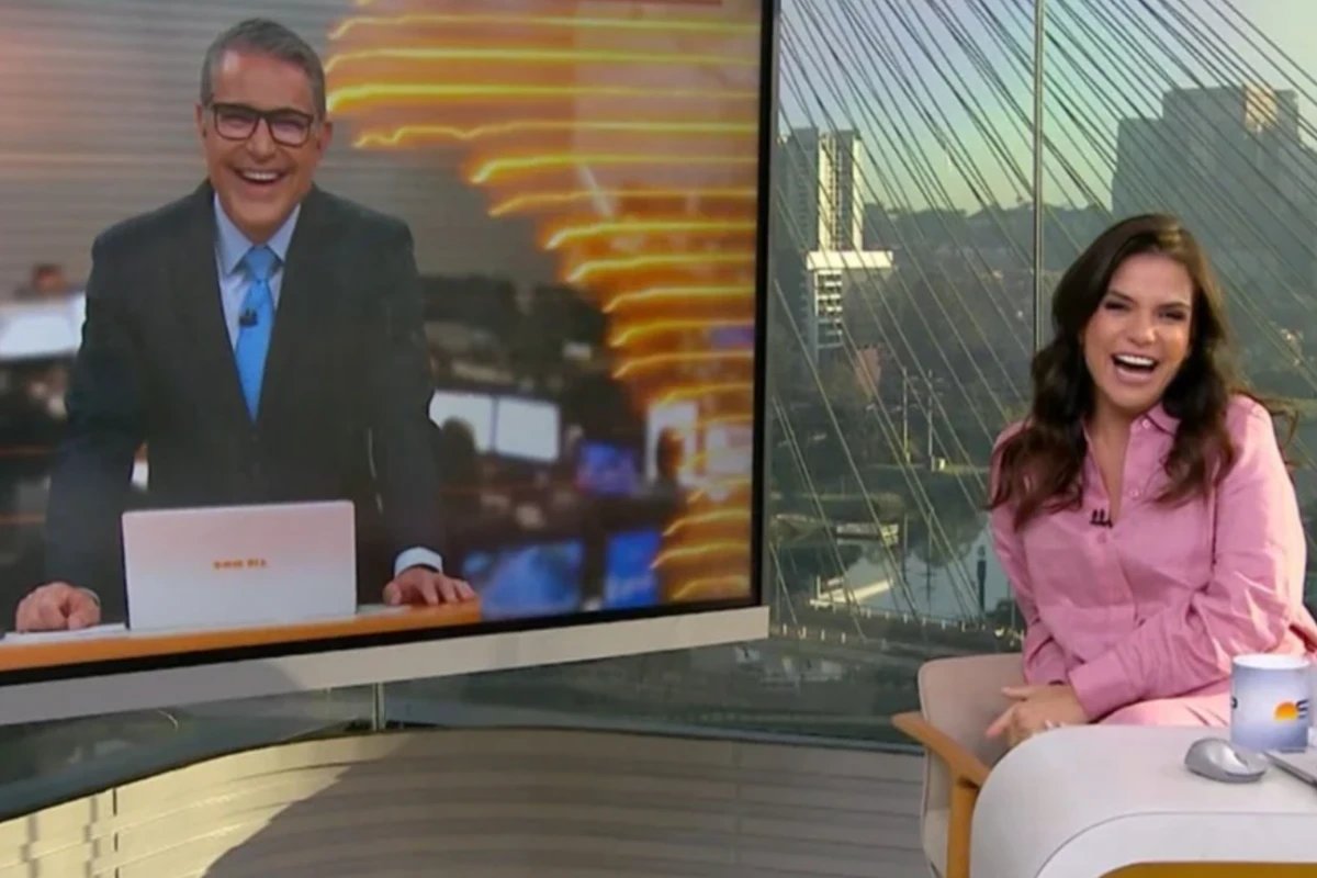 Sabina Simonato debocha de colega ao vivo apos deslize imperdivel