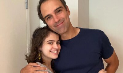 Sem acreditar na atitude do namorado filha de Tadeu Schmidt