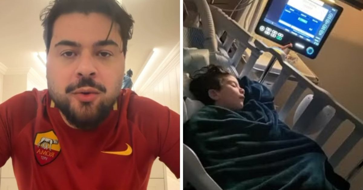 Sertanejo Cristiano fala sobre internacao do filho apos picada de