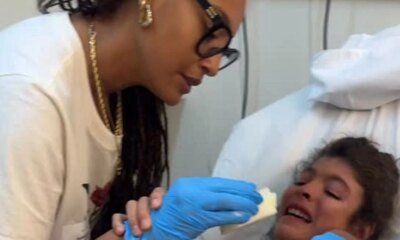 Sheron Menezzes passa susto no hospital com filho e se