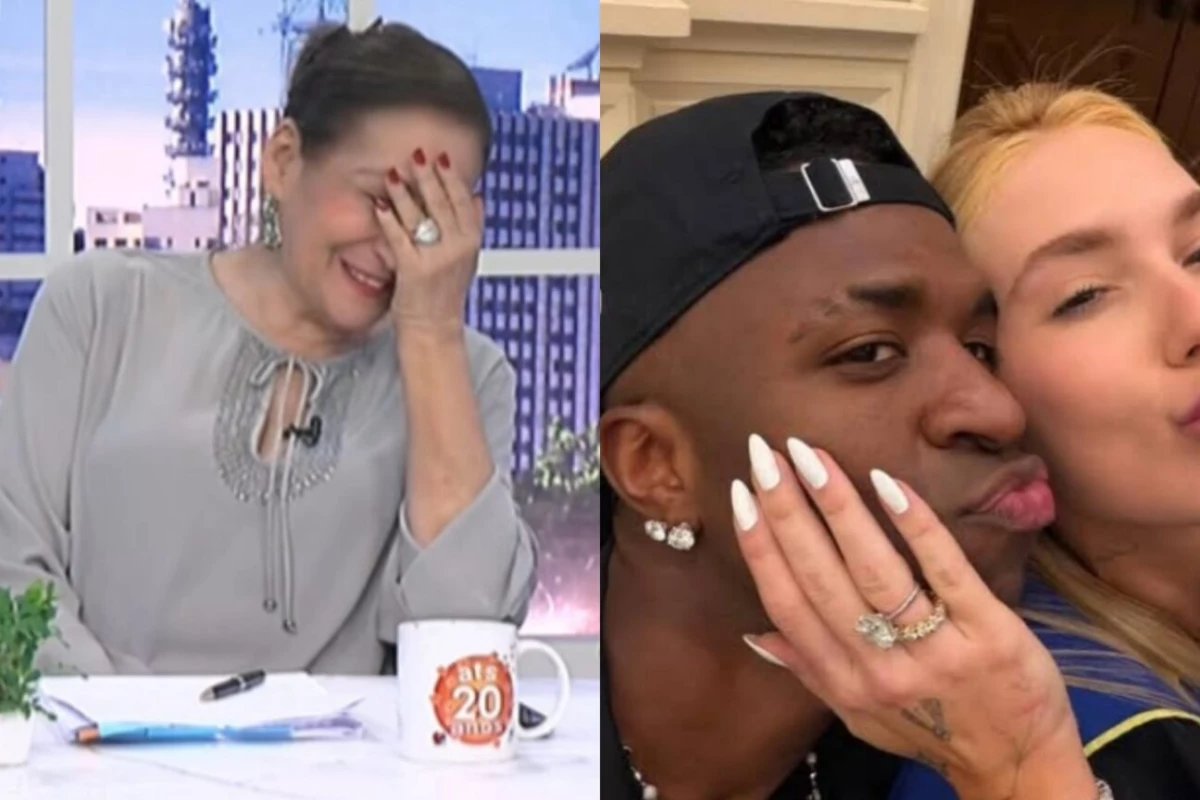 Sonia Abrao fica sem reacao ao vivo durante conversa sobre