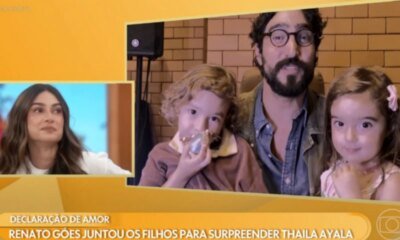 Thaila Ayala cai em mentira do marido antes de entrar