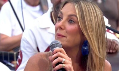 Ticiane Pinheiro fica perplexa com mudanca que Cesar Tralli fez