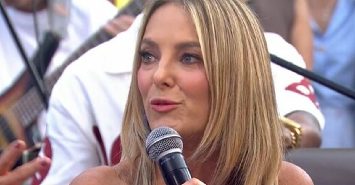 Vestido de Ticiane Pinheiro no ‘Caldeirao causa rebolico nas redes