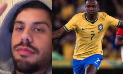 Video Ze Felipe detona Vini Jr apos derrota da selecao