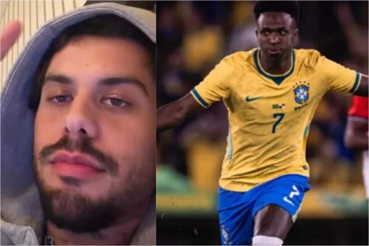 Video Ze Felipe detona Vini Jr apos derrota da selecao