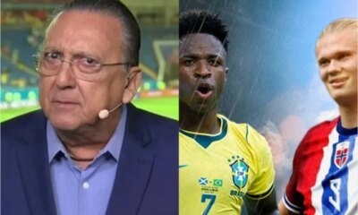 Video antes do jogo Brasil x Noruega piadas com jogador