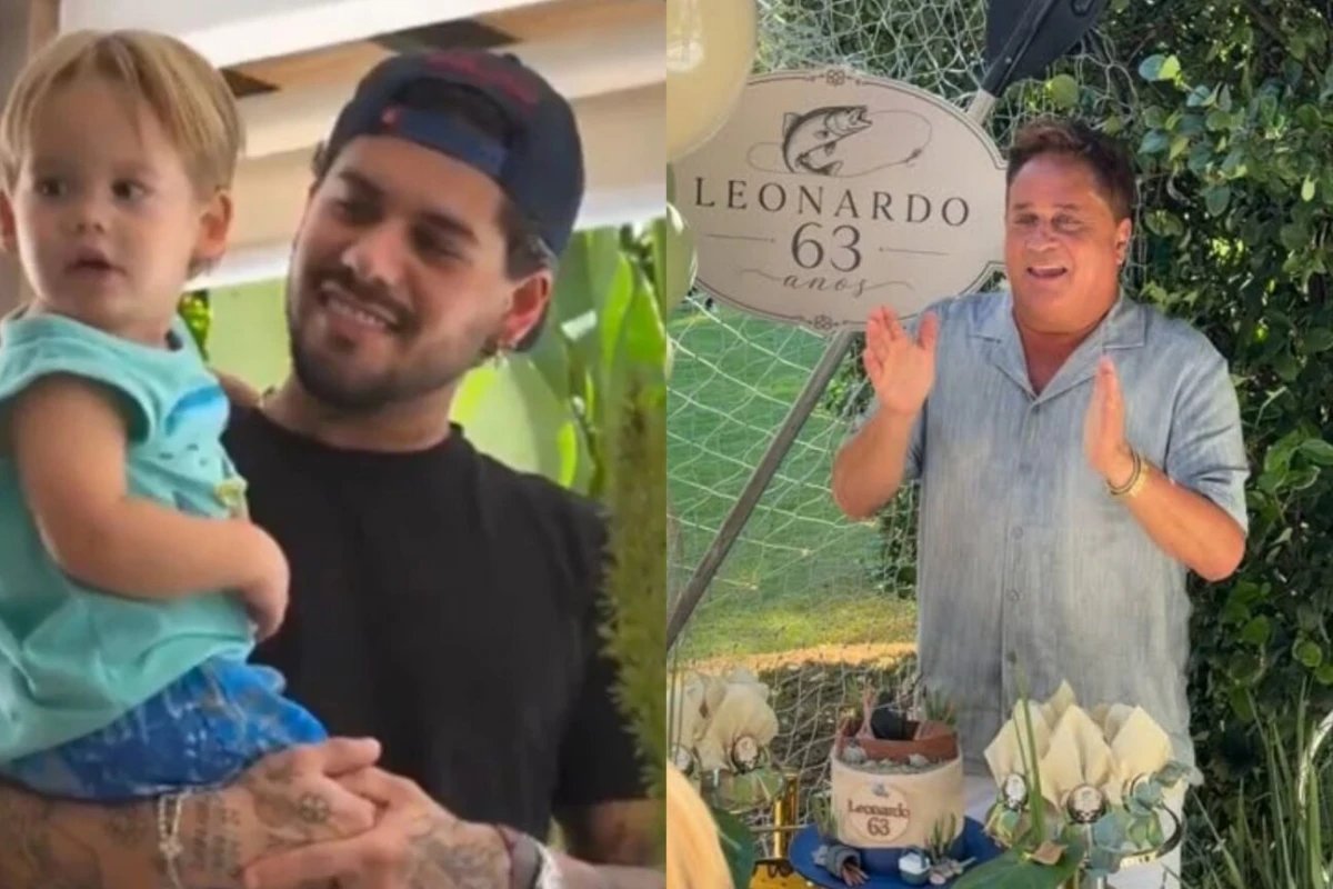 Video de Leonardo com o neto viraliza e atitude do