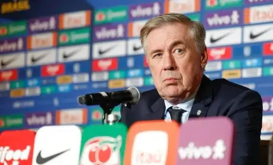 Carlo Ancelotti Crédito: Rafael Ribeiro/CBF