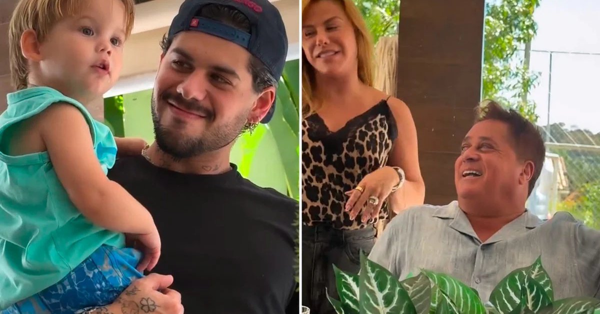 Ze Felipe sofre com duras criticas por incentivar filho bebe