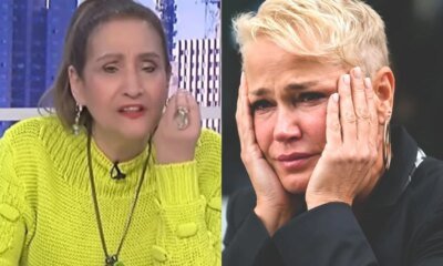 ‘Todo de fora Xuxa mostra parte do corpo e Sonia
