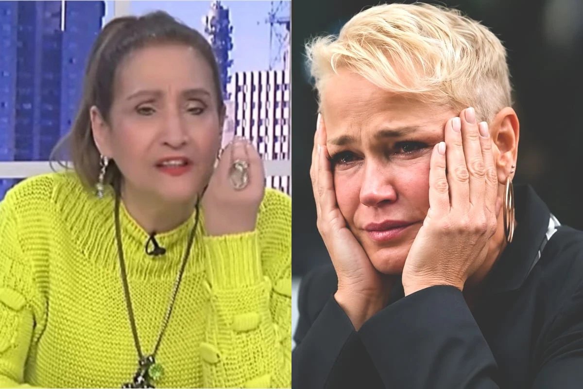 ‘Todo de fora Xuxa mostra parte do corpo e Sonia