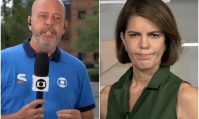 Alex Escobar recebe o apoio de Mariana Gross apos retirada
