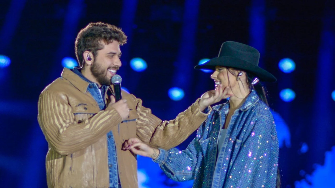 Ana Castela e Gustavo Mioto sao flagrados em show.webp