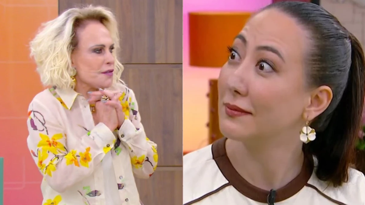 Ana Maria Braga ironiza jornalista ao vivo ‘Que olhinho.webp