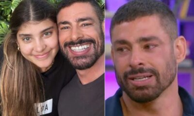 Ao chegar em casa Caua Reymond se depara com essa
