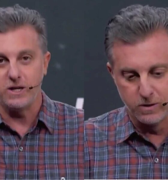 Ao vivo Luciano Huck paralisa o Domingao e comunica triste